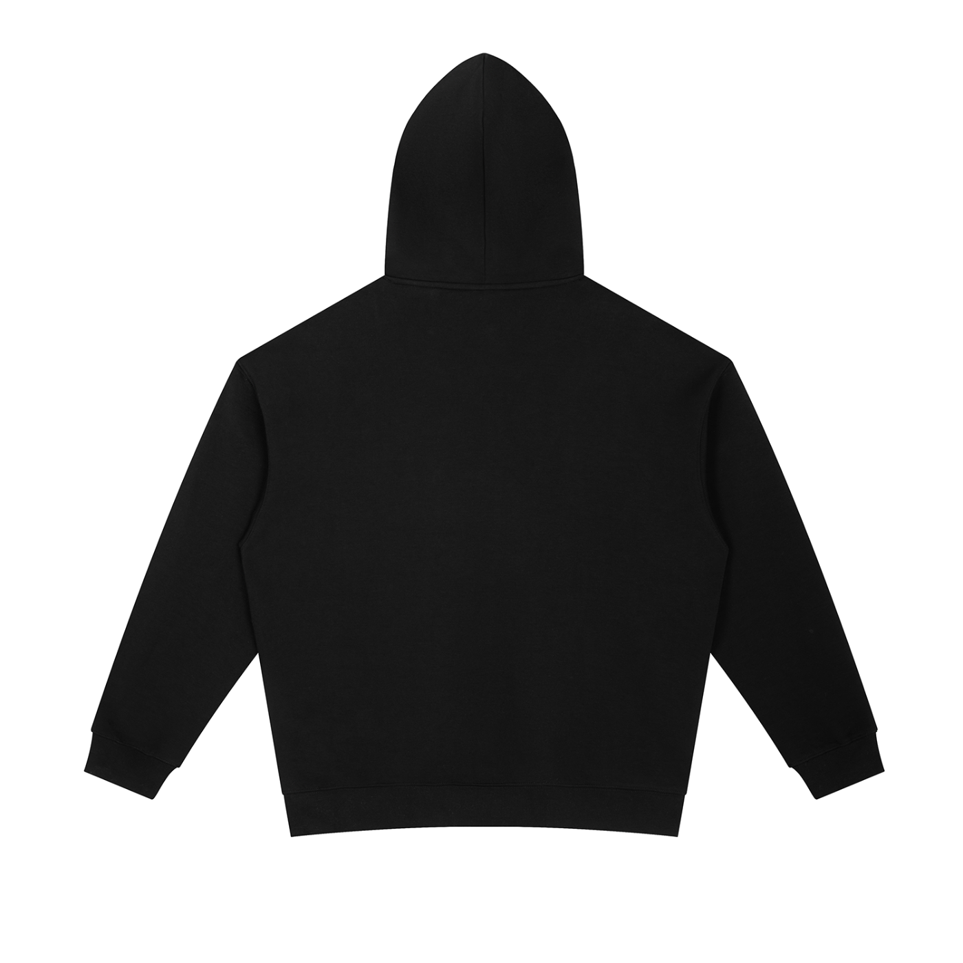 Boxy Hoodie Black