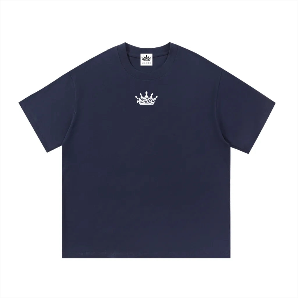 Boxy Tee Navy
