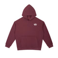 Boxy Hoodie Maroon